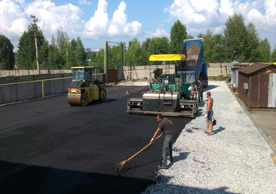 Устройство автодорог в Село Ям и Домодедовском районе